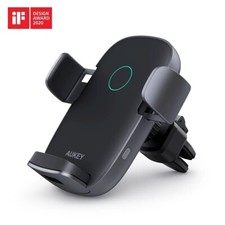 AUKEY HD-C52 Car Wireless Charging Stand 10W Wireless Charging, One-Key Release