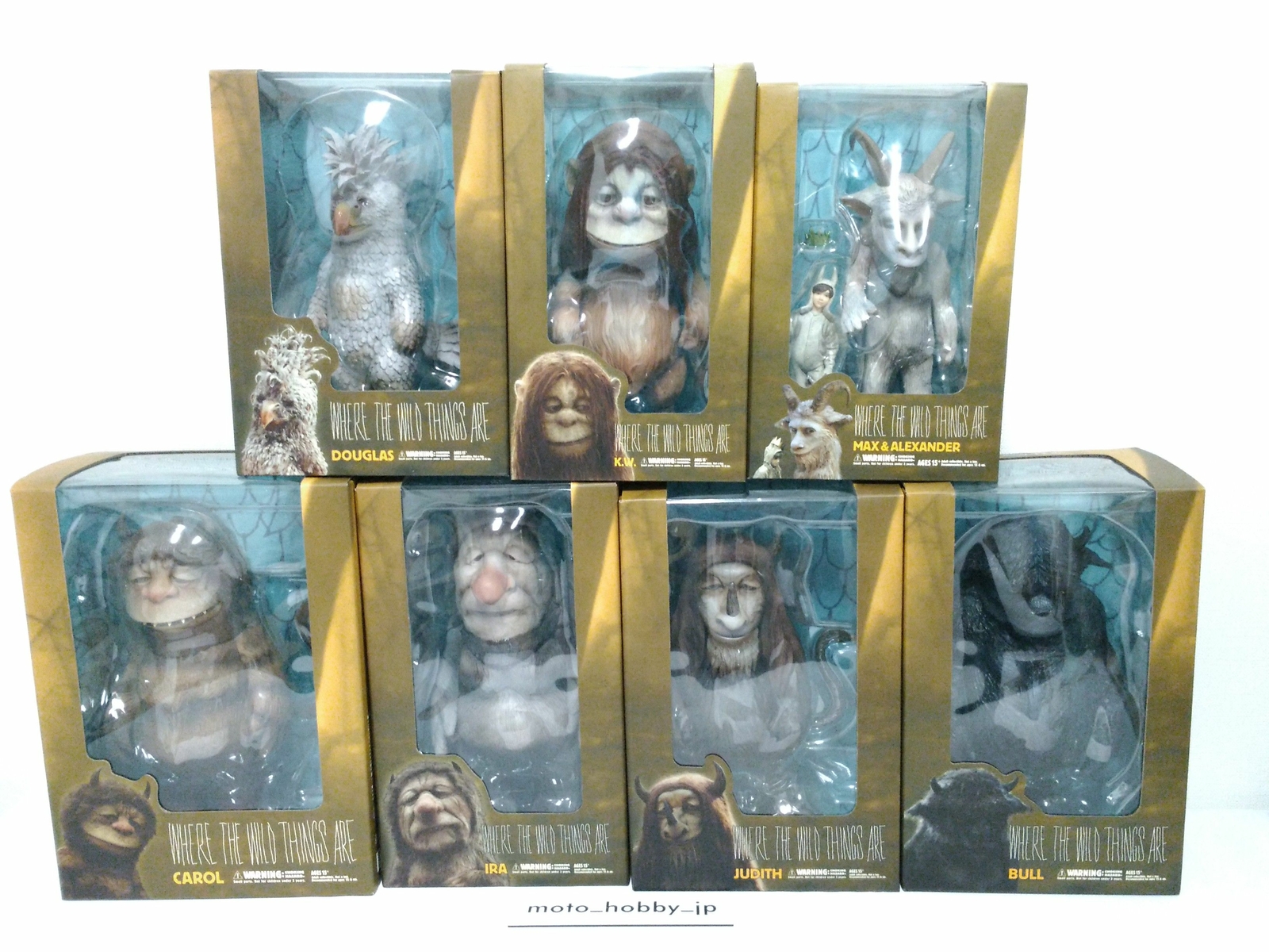7カートン（7種×各6個）メディコム・トイ『Where the Wild Things Are かいじゅう, image size:1600x1200