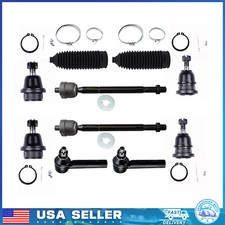 Front Steering Tie Rod Ends Ball Joints For 2005-2018 Toyota Tacoma Pre Runner