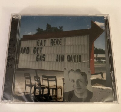 Jim David Eat Here And Get Gas  BRAND NEW SEALED  audio CD