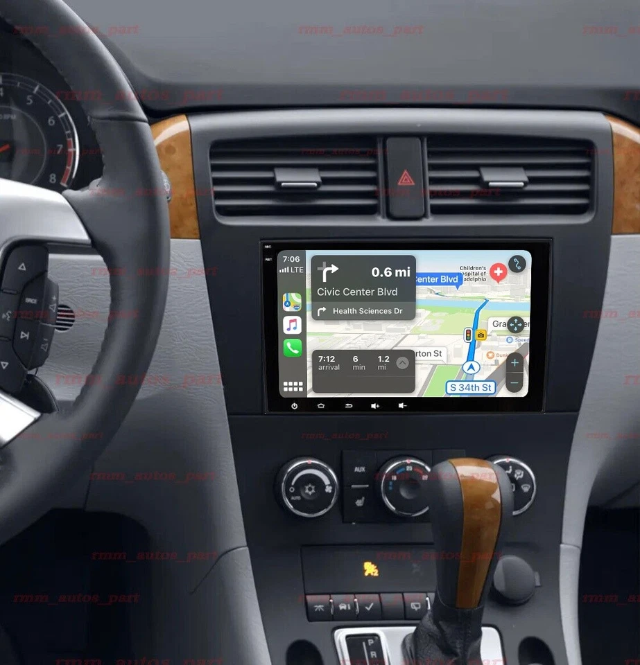 Para Suzuki XL-7 2007-2009 Wifi CarPlay Android Coche Estéreo Radio GPS Navegación 64G Foto 4 de 4