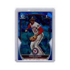 Edwin Solano 2023 Bowman Chrome Prospects #BCP-169 Washington Nationals NM