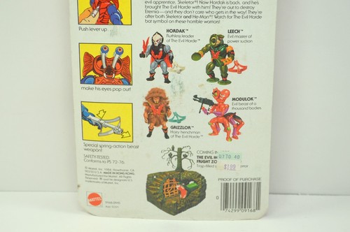MOTU, Mantenna, Masters of the Universe, MOC, carded, figure, He-Man, sealed - Picture 8 of 12
