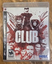 The Club (Sony PlayStation 3, 2008) Complete with Manual PS3 Demonware Sega Fun