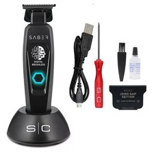 Stylecraft SC Pro Brushless Saber Metal Black Trimmer - FREE P&P