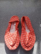 Miss Evie Girls' Espadrilles Size 4 (20) Brand New