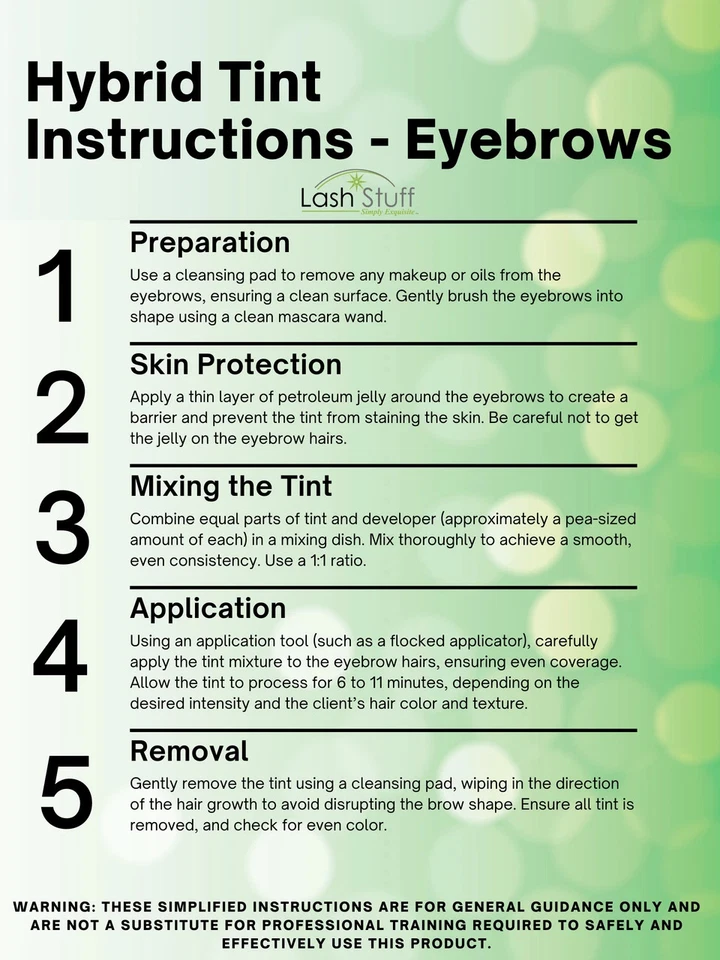 Tint Bundle: Kalentin Eyebrow Tint x2 + 3% Developer - Image 3 of 4