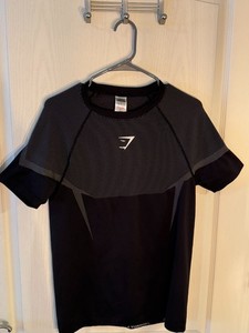 GymShark Onyx Shirt | eBay