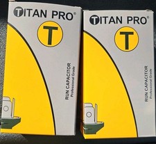 Lot Of 2 Titan Pro Tocfd405 Motor Dual Run Cap, 40/5Mfd, 370-440V, Oval