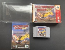 Destruction Derby 64 N64 Complete In Box CIB Nintendo 64
