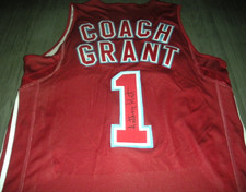 ANTHONY GRANT DAYTON FLYERS LAST 1 W/COA SIGNED OFFICIAL LICENSED ADIDAS JERSEY