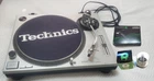 Technics SL-1200MK2 DJ Turntable Silver/With New Ortofon Concorde MIX Cartrige
