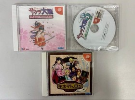 SEGA Dreamcast Sakura Wars Limited HKT-3000 Console Bundle Japan Untested