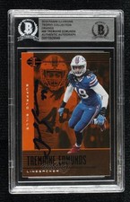 BAS 2019 Illusions Trophy Collection Orange Tremaine Edmunds BGS Authentic 03hd
