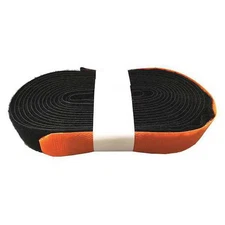 Cinch Strap, No Adhesive, 15 Ft 10 In, 1 In W, Black/Orange, 50 Pk, 1X190korvstm