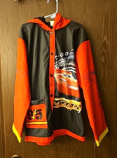 Fantasia Accessories Boys Cars Lightning McQueen Raincoat Slicker M/L
