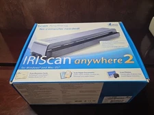 IRIScan Anywhere 2 Portable Document Scanner w/ SD Card and Cable, Drive Disc