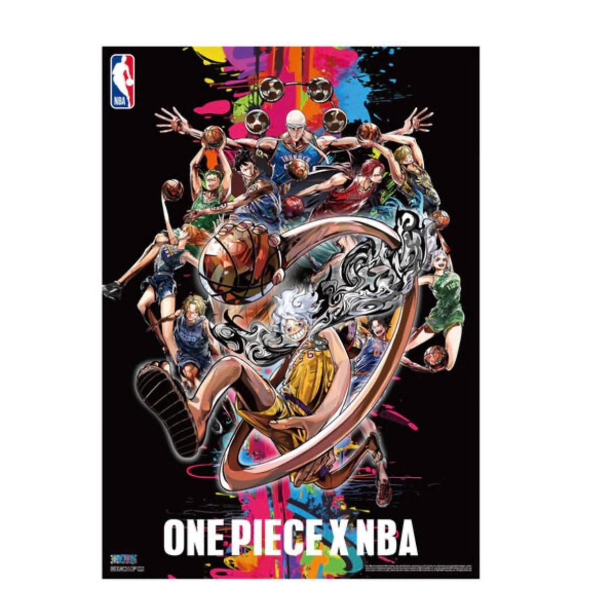 PSL ONE PIECE × NBA POSTER | eBay