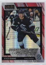 2023 O-Pee-Chee Platinum Marquee Rookies Red Prism 23/199 Ryker Evans #289 1q7q