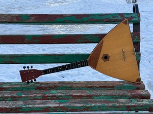 Vintage balalaika, Soviet concert balalaika, 6 strings