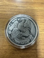 2023 1oz Australia Chinese Myths and Legends - Phoenix .9999 Silver Antique Coin