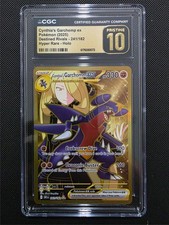 2025 POKEMON DESTINED RIVALS CYNTHIA'S GARCHOMP EX #241/182 GOLD CGC 10 PRISTINE on eBay