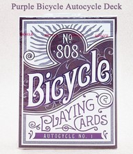 Bicycle Purple Autocycle No. 1 Playing Card Deck NEW SEALED Poker Size