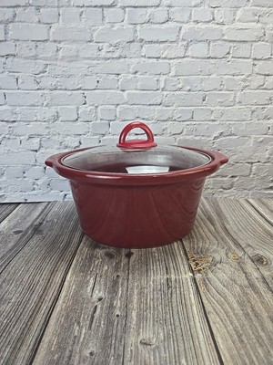 Covered Casserole With Lid Croc Pot READ DISCRIPTION 
