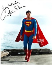 Christopher Reeve Superman Reprint Autographed Signed 8x10 Photo