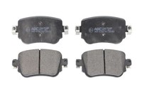 Hinterachse ABE C2W035ABE Bremsbelagsatz, Scheibenbremse FüR Audi,Seat,Skoda,Vw