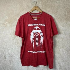 Adidas Go To Tee Ricardo Allen Football Camp 2018 Davis T Shirt Mens XL Athletic