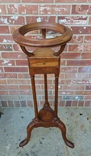 Vintage Mahogany Plant Stand Side Table Fern Stand THE BARTLEY COLLECTION LTD