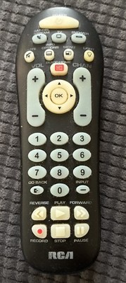 RCA RCR314WR Big Button 3 Device Universal Remote Control - Tested, Works