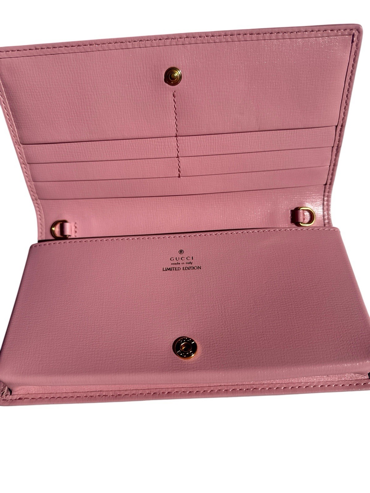 Gucci 1955 Horsebit Limited Edition Python Wallet on Chain~ Full Set~ Excellent image 9