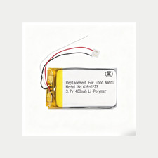 616-0223 3.7V 400mah Li-Polym Battery for Apple iPod Nano 1 1st Gen 1GB 2GB 4GB
