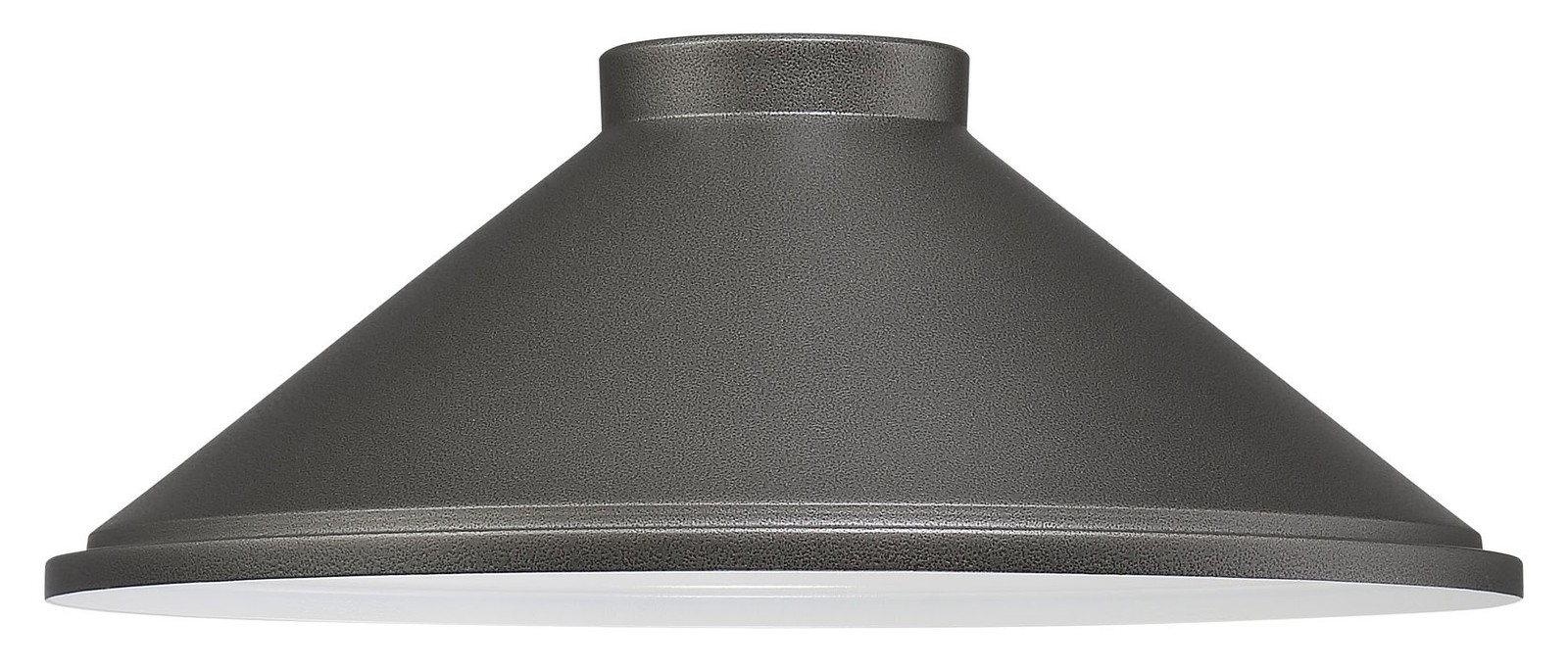 Smoked Iron 14-Inch Outdoor Wall Sconce Shade by Great Outdoors