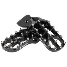 Tusk Edge Billet Adventure Foot Pegs Black Compatible With Bmw R1300gs