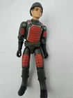 Vintage 1982 G.I. Joe Grand Slam V1 Straight Arm Action Figure Helmet & Backpack