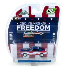 Ford Mustang 1965 diecast 1:64 Greenlight Collectibles "250 años de libertad"