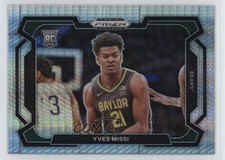 2024-25 Panini Prizm Draft Picks Hyper Prizm Variations Yves Missi #54 mv7