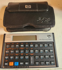HP Hewlett Packard 12C Platinum Financial Calculator 25th Anniversary Edition