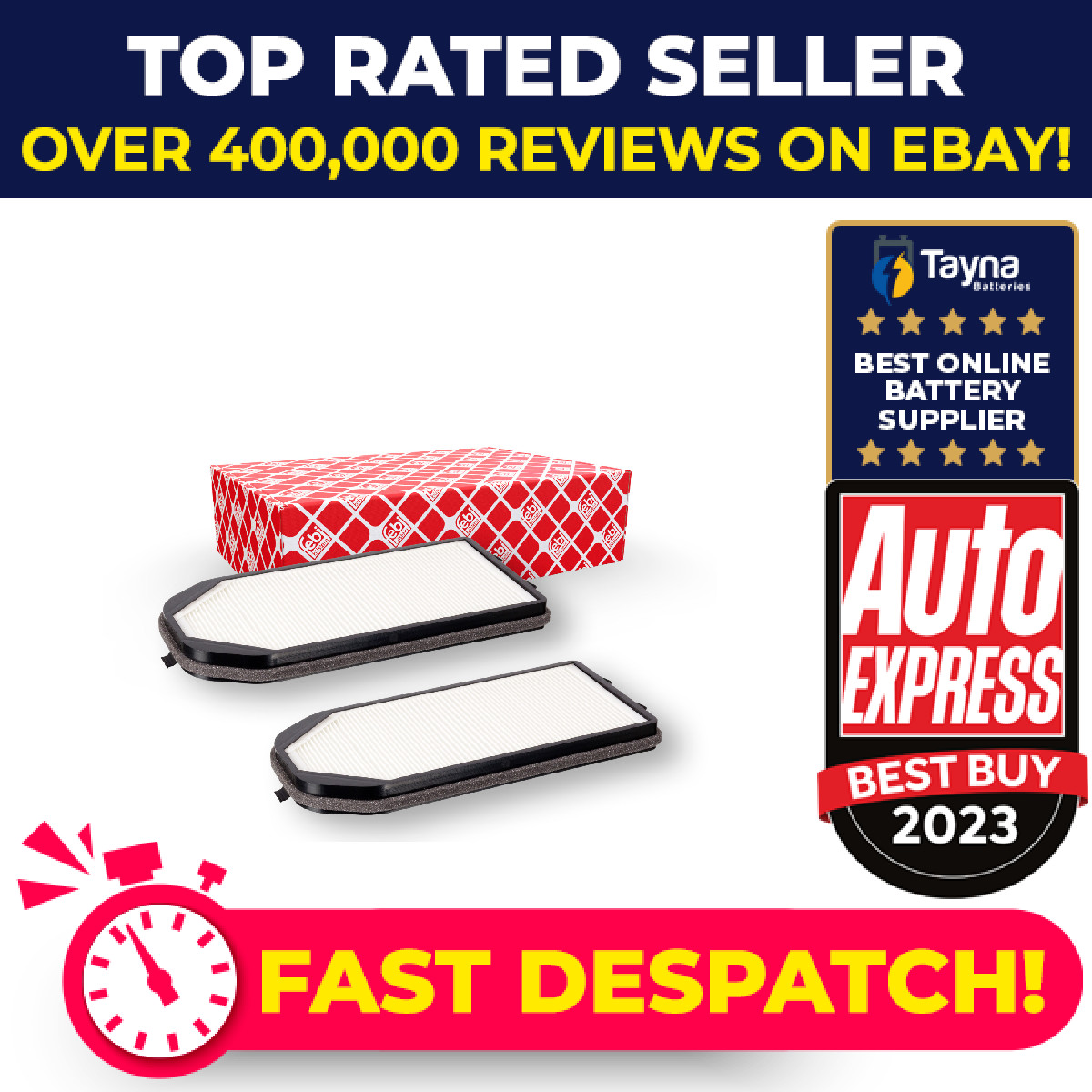 Pollen / Cabin Filter 21952 Febi 64318390377 64319069926 Top Quality Guaranteed