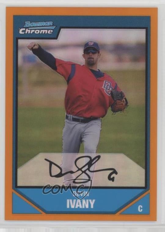 2007 Bowman Chrome Prospects Orange Refractor 16/25 Devin Ivany #BC191 1t5