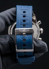 Breitling Superocean Heritage 46mm Blackeye Blue Dial SERVICED Steel A13320 13