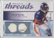 2008 SP Rookie Threads Heptagon Pattern 5/99 Eddie Royal #RT-ER 1i0