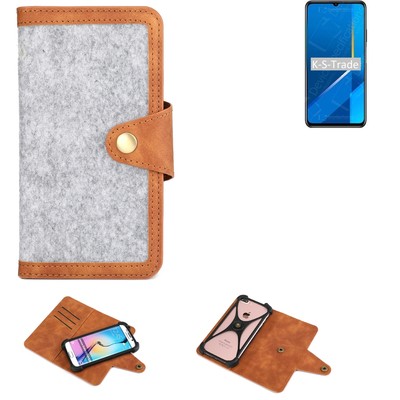 Schutz-Hülle für Huawei Honor X10 Max Handyhülle, hellgrau