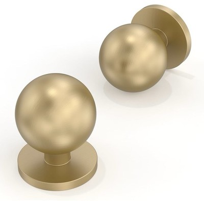 Amerdeco AM023 10er-Pack Champagner Bronze Schrankknöpfe Zinklegierung 22 mm