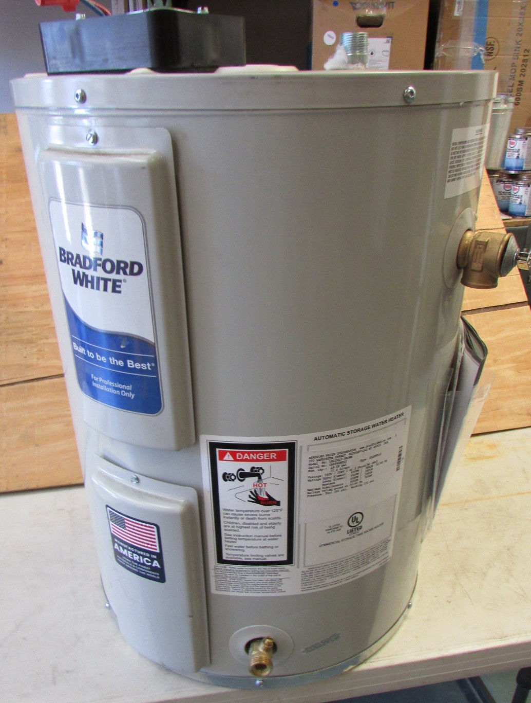 Bradford White LE120L3-3NCWW - 19-Gallon 240/208v, 9000W Electric Water Heater