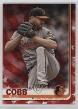 2019 Topps Independence Day 67/76 Alex Cobb #483 8w1