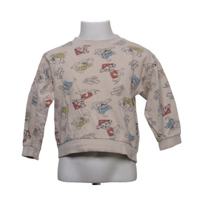 Nickelodeon, Sweatshirt, Größe: 98/104, Beige/Mehrfarbig, Baumwolle, Print #Hgr